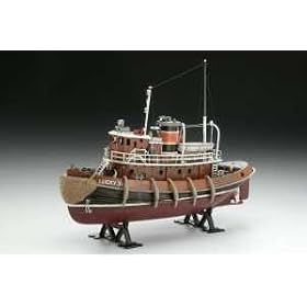Harbor Tug Boat 1-108 Plastic Ship Model Kit by Revell Germany