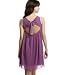 Johnny Martin Pleated Chiffon Dress