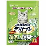 ユニチャーム　1週間消臭・抗菌デオトイレ　飛び散らない緑茶成分入り・消臭サンド　2Lの画像