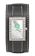 Boston Celtics Starlette Watch Black Leather Strap
