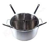 Winware 20 Qt Aluminum Pasta Cooker, Commercial Grade
