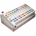 Smead A-Z Color-Coded Bar-Style End Tab Labels, Letter A, Red, 500 per Roll (67071)