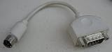 0.5  DB9 Serial Male to PS/2 Male Adapter – Used to hook up a DB9 Serial Mouse to a PS2 port – Beige