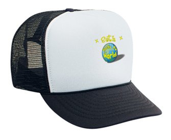 Seth Rocks My World Adult Mesh Back Cap / Hat ROYAL