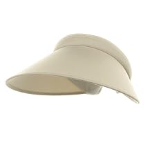 UV Golf Clip on Visors-Khaki W36S48C