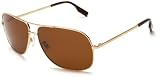 BOSS by Hugo Boss Men's 0395 Polarized Aviator Sunglasses