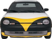 Global Accessories 55831-18 LeBra Racing Cover Yellow Black