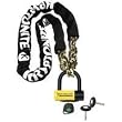 Kryptonite New York Fahgettaboutit 1410 Chain Bicycle Lock with New York Disc 3 Lock Chain Bicycle Lock