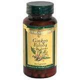 Ginko Biloba-Vitalabs Mental Function Stimulator, (3 Pack) 60 Capsules