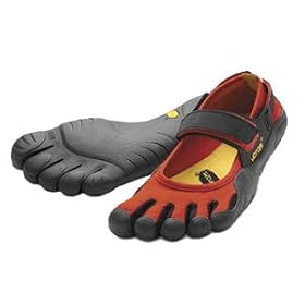 Vibram Fivefingers Sprint Barefoot Running Shoes Size Male, Red Size 47