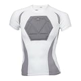 Easton Youth Bio-Dri Concise Torso Tection Shirts White/Grey Small