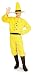 Curious George The Man in the Yellow Hat Adult Costume