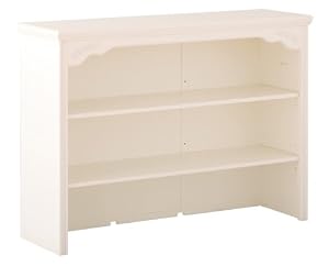 Status Series 200 Hutch Storage Combo, Antique White