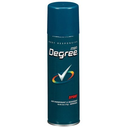 Degree Men's Aerosol Anti-Perspirant & Deodorant-Sport-6 oz (Pack of 6)