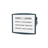 ~:~ FELLOWES MANUFACTURING ~:~ Partition Additions Dry-Erase Board, 15-3/8x13-1/4, WE with GY Frame