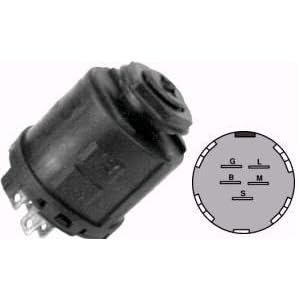 Lawn Tractor Ignition Switch; Craftsman, Poulan, Sears, Wizard, Husqvarna 144921 163088 178744;... by 