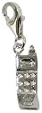 Chrysalis Sterling Silver Ladies' Mobile Phone Charm