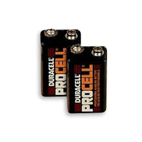 Two 9 Volt Batteries For Your Mach RC Airship, Eyecam Or Bladerunner Transmitter from R/C Blimps