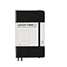 LEUCHTTURM1917 - Notebook Hardcover Pocket A6-187 Numbered Pages for Writing and Journaling (Black, Plain)