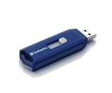 Verbatim 44092 4GB Retractable USB Drive Blue
