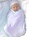 Baby : Lilac COMFORT SILKIE - Snuggle Wrap INFANT SWADDLER, Original patented shape for easy swaddle and true comfort. Design by "Mother of Comfort", parent educator Jeanelle Troncone.