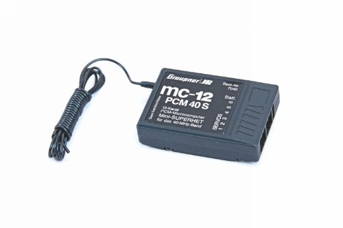 Graupner 7040 - Empf&auml;nger MC 12 PCM 40 MHz