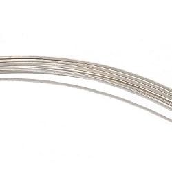 Sterling Silver Wire Half Round Half Hard 22 Gauge 5 Ft