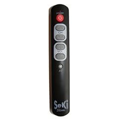 Seki Slim lernf�hige Universal-Fernbedienung schwarz