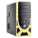 Electronics : Atx Mid-tower Case Yellow 350W