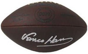 Franco Harris Signed Steelers Official Football