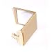 Danielle Square Magnification Compact Mirror, 5x, Gold