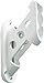 White Metal 3 Position Flag Pole Bracket