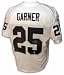 Charlie Garner Oakland Raiders Autographed Authentic Reebok NFL Football Jersey (White)