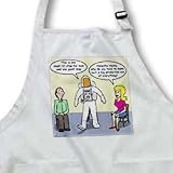 12 Step Program Show Offs - BLACK Full Length Apron With Pockets 22w X 30l - B001LDBR5C