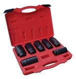 Advanced Tool Design Model  ATD-5467 7 Piece FWD Axle Nut Socket Set