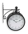 Dakota Designs 2CHY4 Clock, Rnd, Anlg, 11 1/4 In, Wall, Blk
