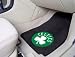FanMats Officially Licensed Carpeted Front Floor Mats - NBABoston Celtics (1 Pair - Front Floor Mats)