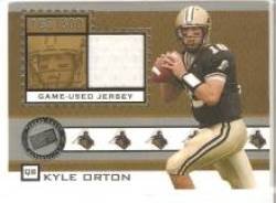 2005 Press Pass Game Used Jerseys Silver #KO Kyle Orton - Chicago Bears (Rookie Year - Piece of Authentic Jersey - Serial #'d to 300) (Football Cards)