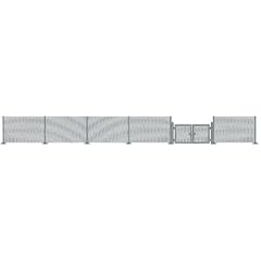 Busch 1017 - Maschendrahtzaun H0