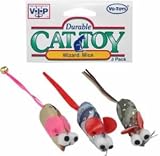 Vo-Toys Wizard Mice 3 pack Cat Toy