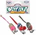 Vo-Toys Wizard Mice 3 pack Cat Toy
