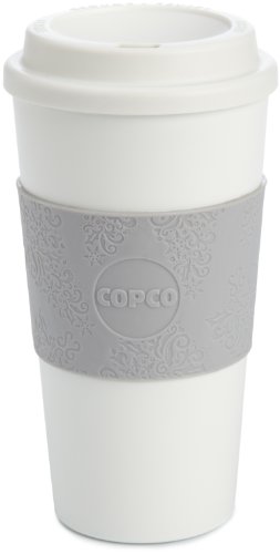 Copco 16-Ounce Capacity Acadia Reusable To Go Mug, Glam Tree