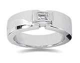 0.25 ctw Men's Diamond Ring in Platinum