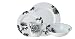 Royal Worcester Black Peony 4 piece place setting- Dinner, Salad, Cereal Bowl and Mug