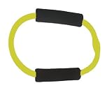 Toning & Fitness Exercise Ring with Foam Handles: Light (Yellow)