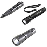 Smith & Wesson Galaxy Elite Delta 2 Tactical Flashlight & Micro Tactical Tool Combo Pack Cree LED Bulbs