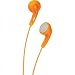 JVC HA-F140-D Gumy Earbuds (Valencia Orange)