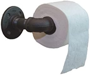SOLO MTN Industrial Pipe Toilet Paper Holder (Black)