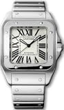 31jys1m60bL. SL160  Cartier Mens W200737G Santos 100 XL Stainless Steel Automatic Watch