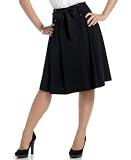 T Tahari Belted A-Line Skirt